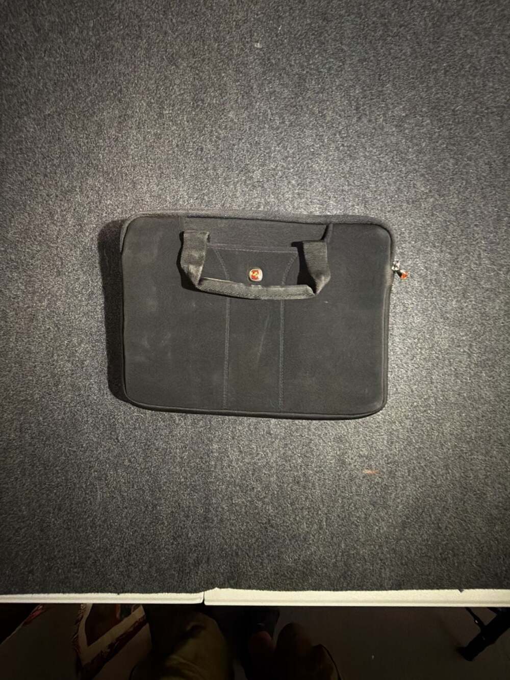 Wenger SwissGear Legacy Black Padded Laptop Briefcase Slimcase